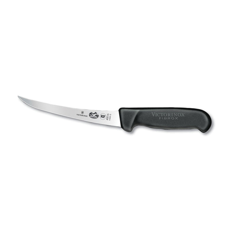 Victorinox Curved Boning Knife, Semi-Stiff Blade, 6"