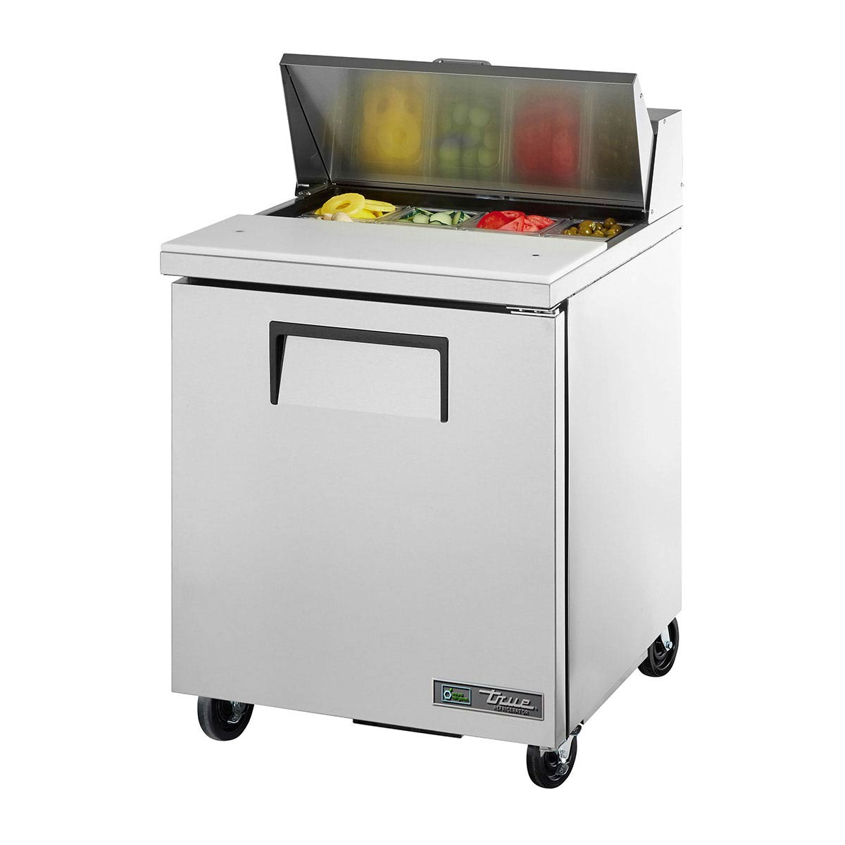 True TSSU-27-08 Solid 1 Door Sandwich / Salad Refrigerated Prep