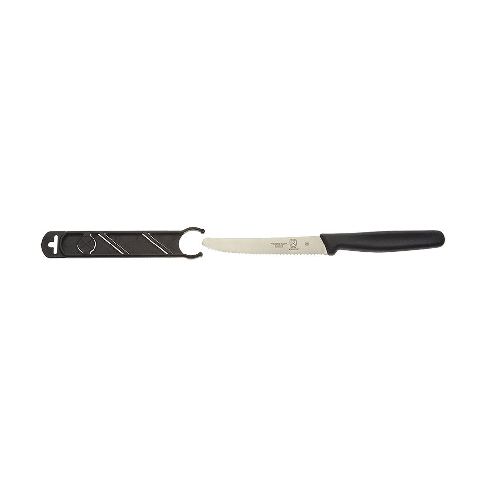 Mercer M33932B Tomato Knife, Black, 41/4" Chefs' Toys