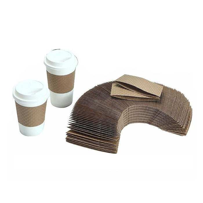 Kraft Coffee Cup Sleeve, Case of 1000 Chefs' Toys