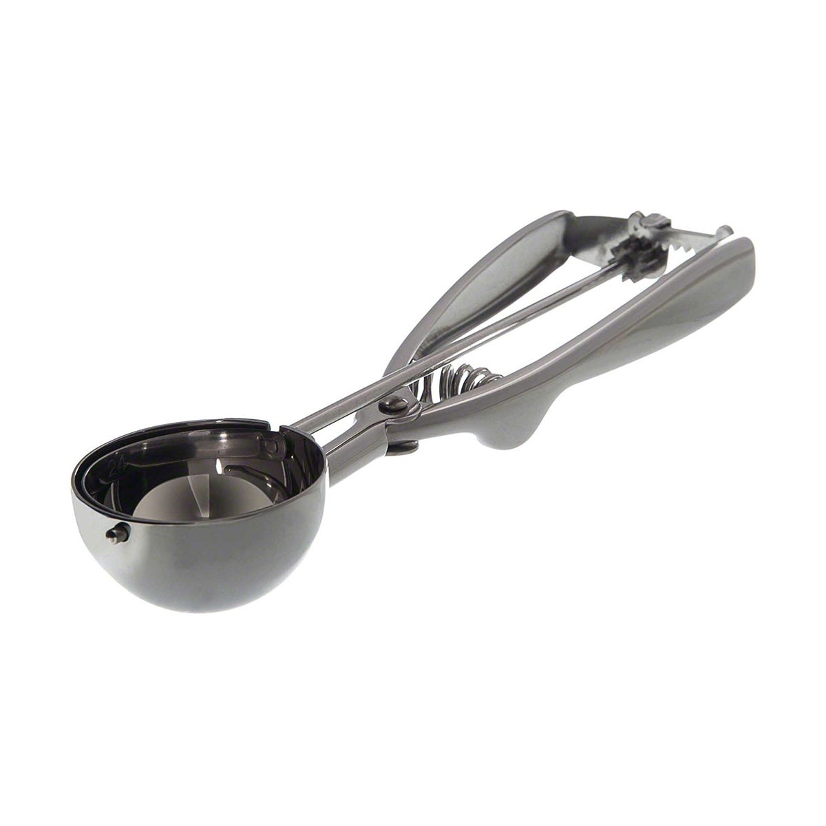 DISHER 4 OZ RIGHT/LEFT HANDED PLASTIC HANDLE - Smallwares