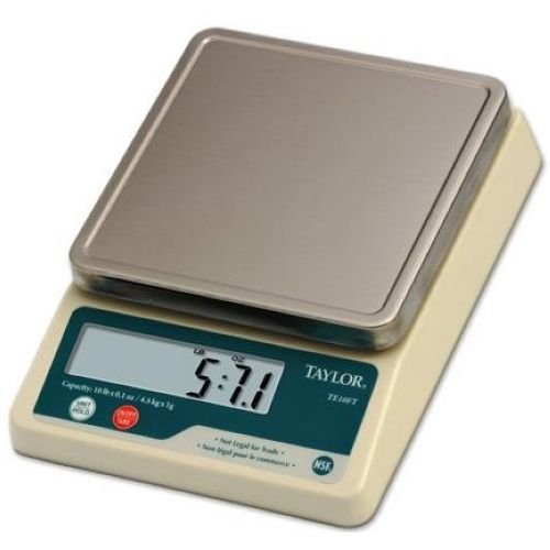 Taylor TE10FT Portion Control Scale, Digital, 11 lb x .1 oz.