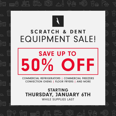Scratch & Dent Sale @ Commerce