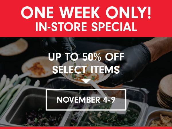 IN-STORE SPECIAL! – Chefs' Toys