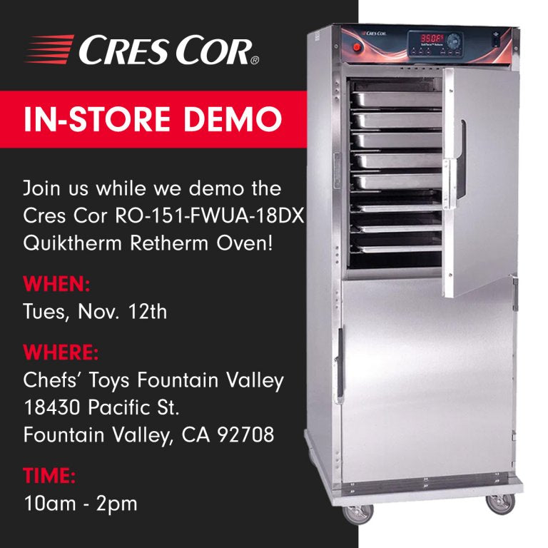 Cres Cor Demo - Fountain Valley – Chefs' Toys
