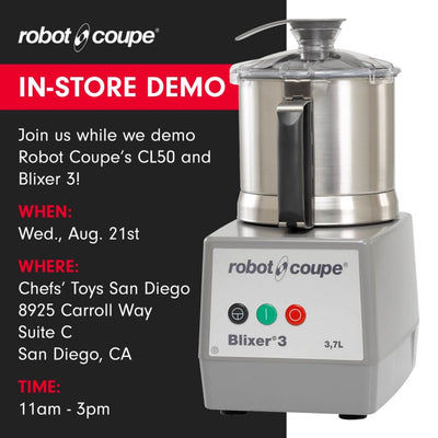 Robot Coupe In-Store Demo - San Diego