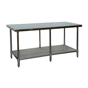 Stainless Steel Prep Tables