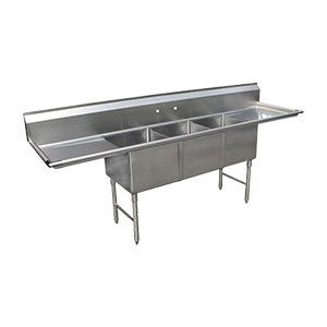 3 Compartment Sinks