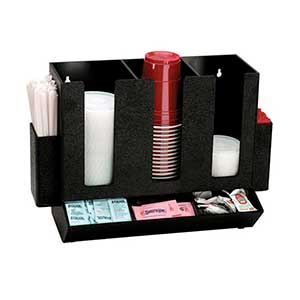 Cups, Lids and Straw Organizers and Dispensers