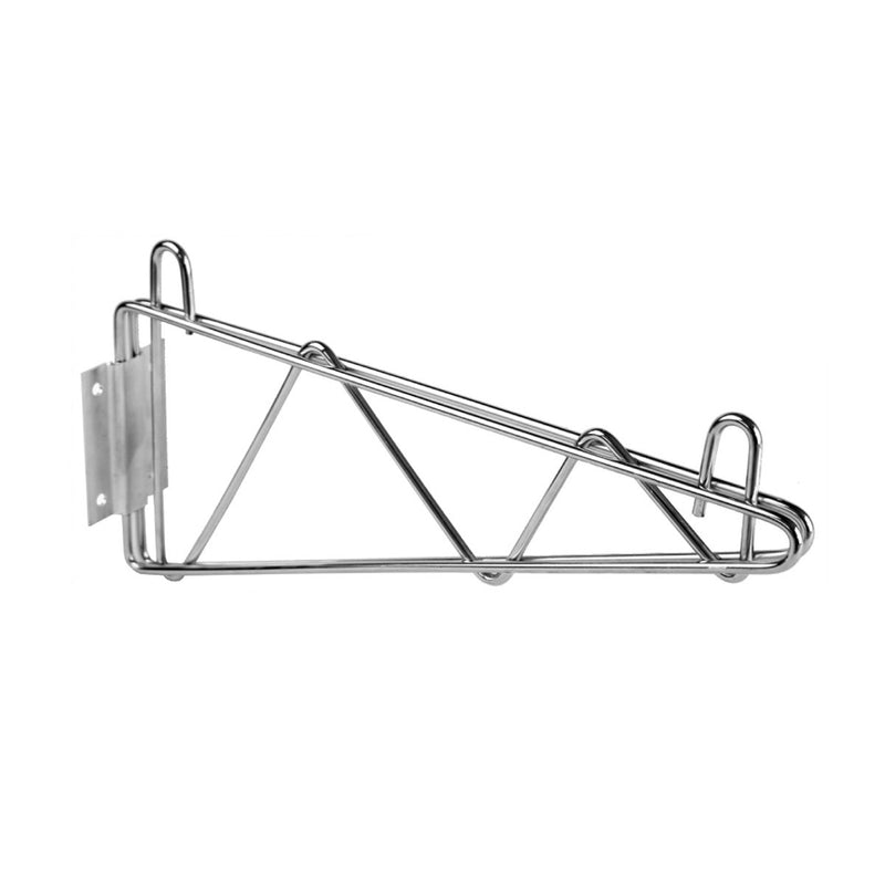 Single Wall Bracket, Chrome, 14"