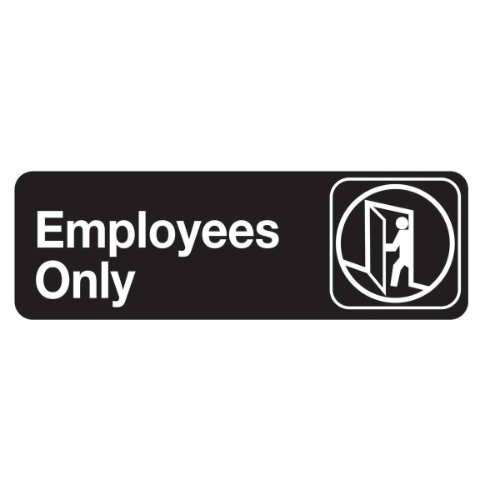 Employees Only Sign Png