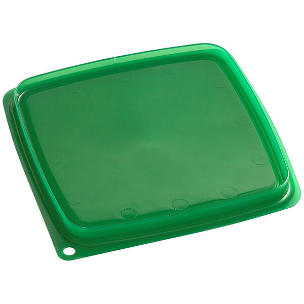 Cambro SFC2FPPP265 CamSquare Food Storage Lid for 2 & 4 qt. Containers, Green