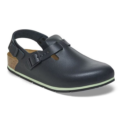 Birkenstock Tokio Pro Clog, Black Leather, Women's 7-7.5, Narrow