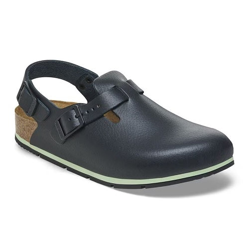 Birkenstock Tokio Pro Clog, Black Leather, Women&