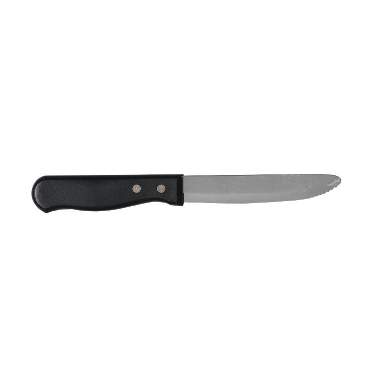 Steak Knife w/ Plastic Handle, 5-1/8" Blade, Pack of 12