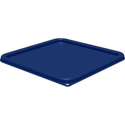 Carlisle 1197260 Squares Container Lid for 12, 18 or 22 qt. Containers, Blue