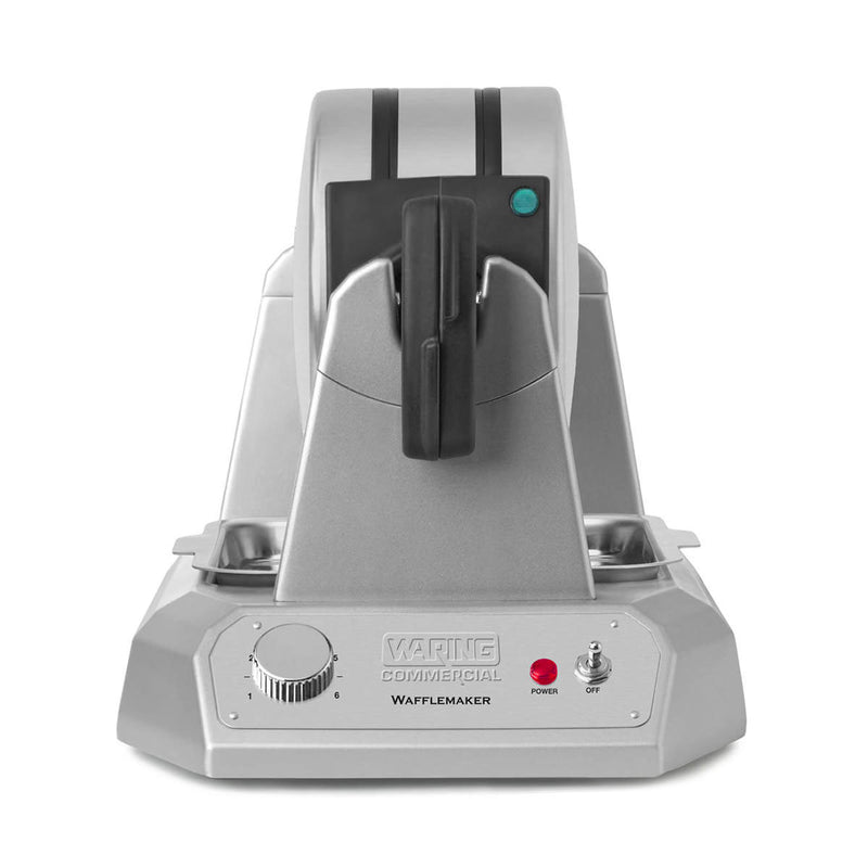 Waring WWD200 Heavy-Duty Double Vertical Classic Waffle Make, 120V