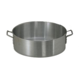 Culinary Essentials 859017 Aluminum Brazier Pan, 24 qt.