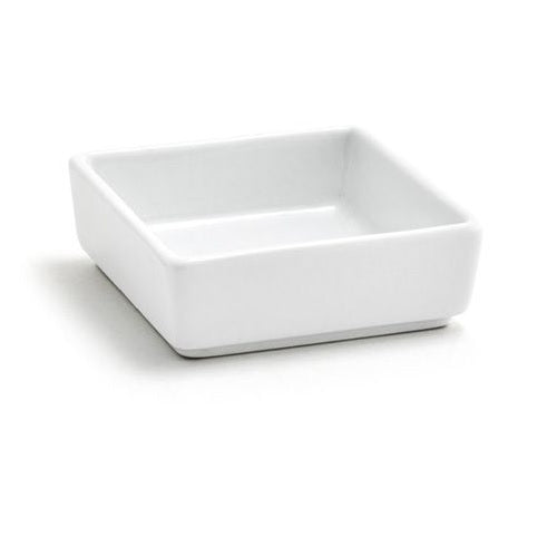 FOH Mod Square Ramekin, White, 2 oz., Case of 24