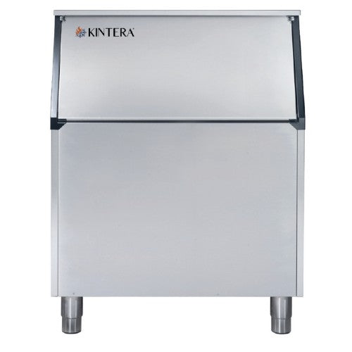 Kintera KB300SS Ice Storage Bin, 30" W, Slope Front, 353 lb.