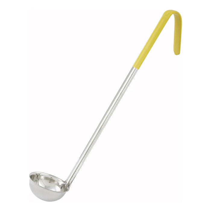 Winco LDC-1 Ladle, Yellow, 1 oz.