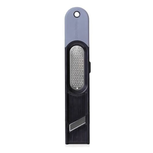 Microplane 48910 3-in-1 Ginger Grater Tool, Black