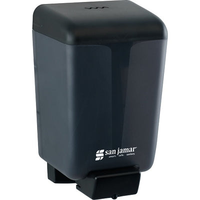 San Jamar SN46TBK Classic Wall Mount Liquid Soap Dispenser, 46 oz.
