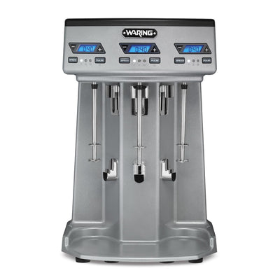 Waring WDM360TX Heavy-Duty Triple-Spindle Drink Mixer w/ Timer