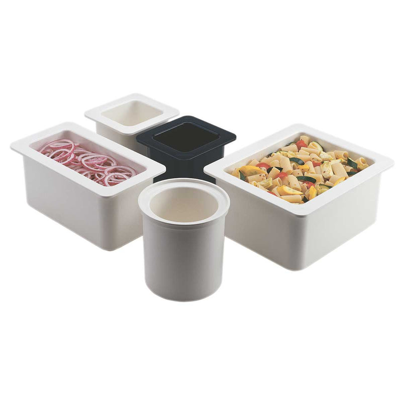 Cambro 66CF110 ColdFest Pan, Black, 1/6 Size