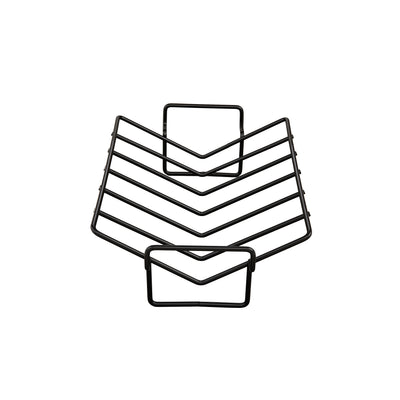 Kitchen Roasting Pro V-Shaped Wire Roasting Rack, Nonstick, 16" x 10.25" x 4"