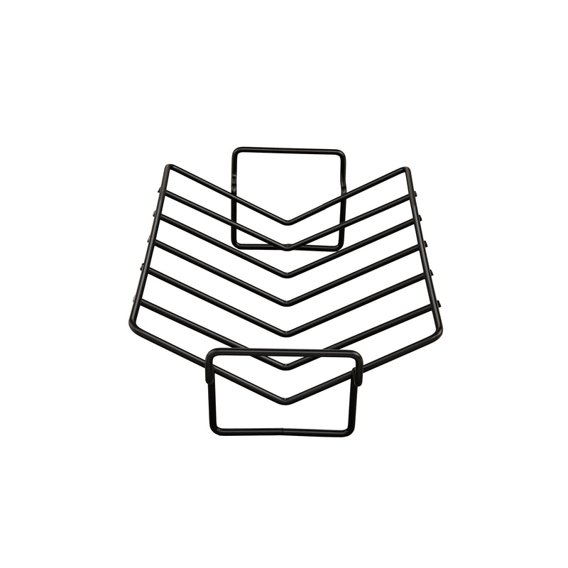 Kitchen Roasting Pro V-Shaped Wire Roasting Rack, Nonstick, 16" x 10.25" x 4"