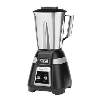 Waring BB300S BLADE 1 HP Bar Blender w/ Toggle Switches, Stainless Steel Container, 48 oz.
