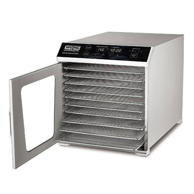 Waring WDH10 Commercial Food Dehydrator, 10 trays