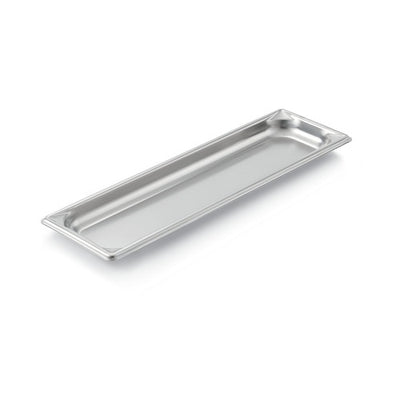 Vollrath 30512 Super Pan V Half-Long Size 2/4 Food Pan, 1-1/4 Deep