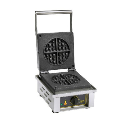 Equipex GES75/1 Sodir Single Round Waffle Baker, 120v