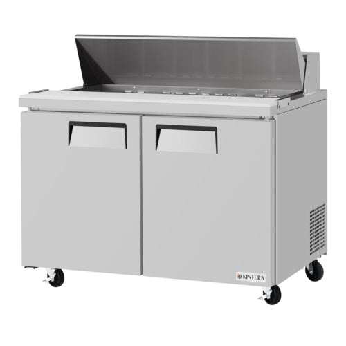 Kintera KS60Z Sandwich / Salad Refrigerated Prep Table w/ 2 Doors, 60" Wide