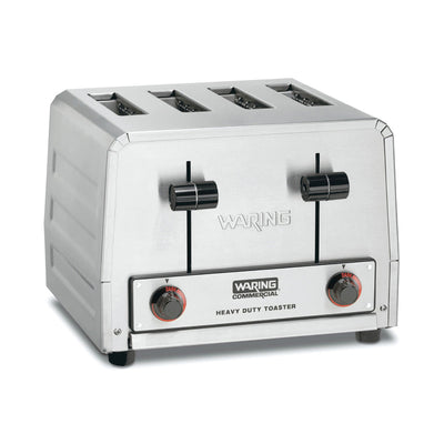 Waring WCT800 Heavy-Duty 4-Slot Commercial Toaster, 120v