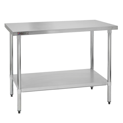 Kintera KEWT2430 Economy Work Table with Stainless Steel Top, 30" x 24"