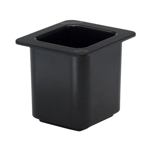 Cambro 66CF110 ColdFest Pan, Black, 1/6 Size