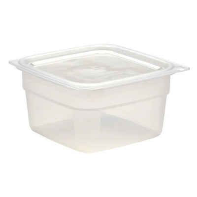 Cambro 1SFSPROPP190 CamSquare FreshPro Food Container, 1 Quart, Translucent