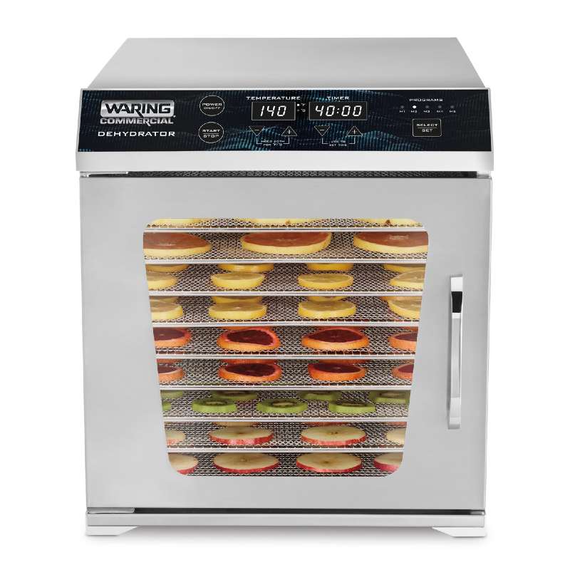 Waring WDH10 Commercial Food Dehydrator, 10 trays