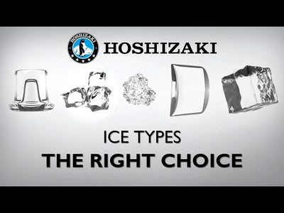 Hoshizaki AM-50BAJ-AD ADA Compliant Compact Top Hat Ice Maker w/ Storage Bin, Air-Cooled, 14.88" W, 55 lb.