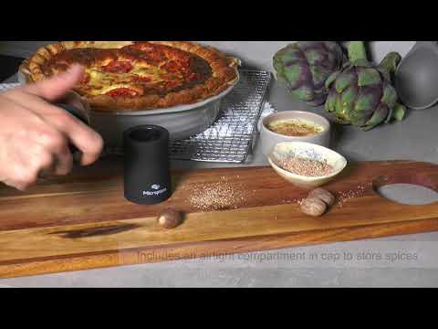 Microplane 48060 Manual Spice Mill Cinnamon Grinder