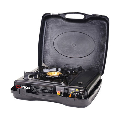 Winco PGS-1K Portable Butane Stove w/ Carrying Case