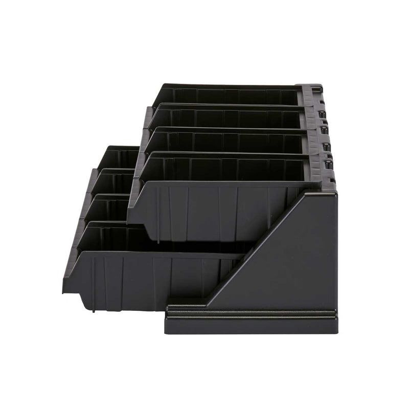 Cambro 5412CBP110 Versa Organizer Bin, Black, 5" x 4-1/4" x 12"