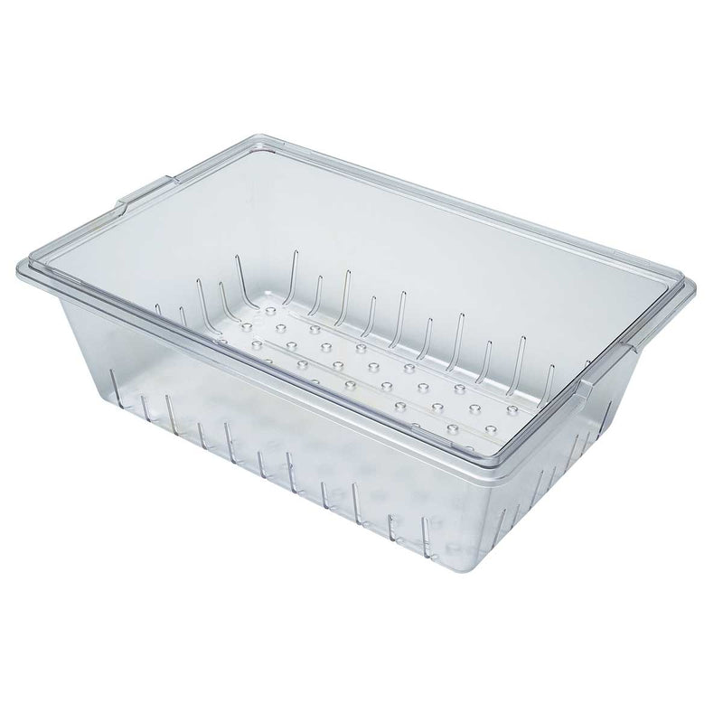 Cambro 18268CLRCW135 Camwear Food Box Colander for 18" x 26" x 9" boxes, Clear