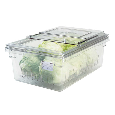 Cambro 18268CLRCW135 Camwear Food Box Colander for 18" x 26" x 9" boxes, Clear