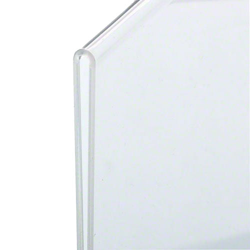 Thunder Group PLMH004 Acrylic Table Tent Card Holder, 8-1/2" x 11"