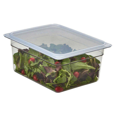 Culinary Essentials by Cambro 26CW135 Camwear 1/2 Size Food Pan, Clear, 6" Deep