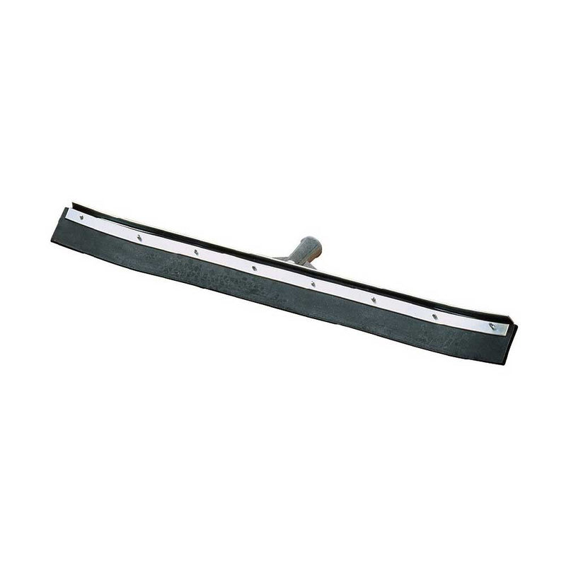 Carlisle 36324C00 Curved End Rubber Squeegee, Black, 24"